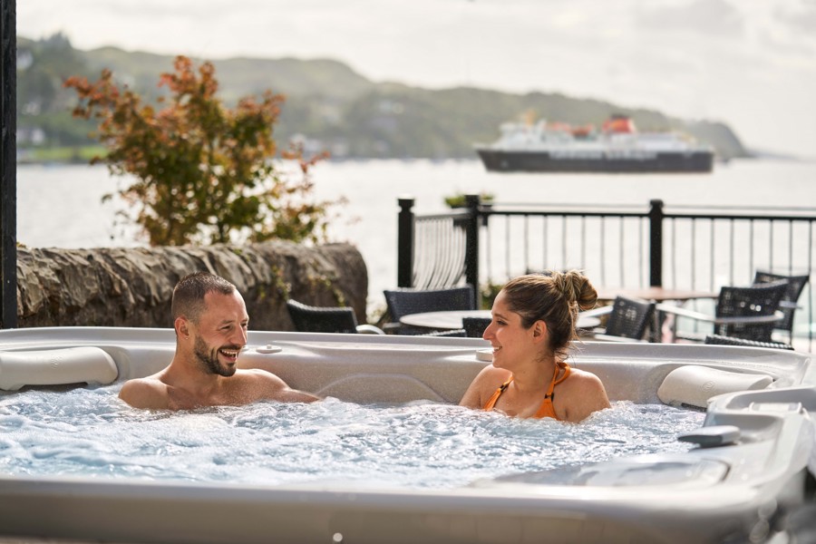 Oban Bay Hotel Thermal Experience Hot Tub