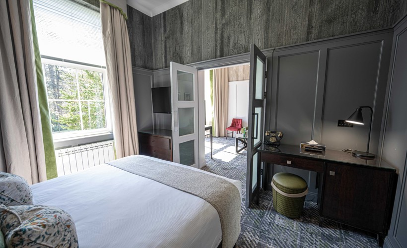 Dunkeld House Hotel Junior Suite Room 102 Bedroom 2
