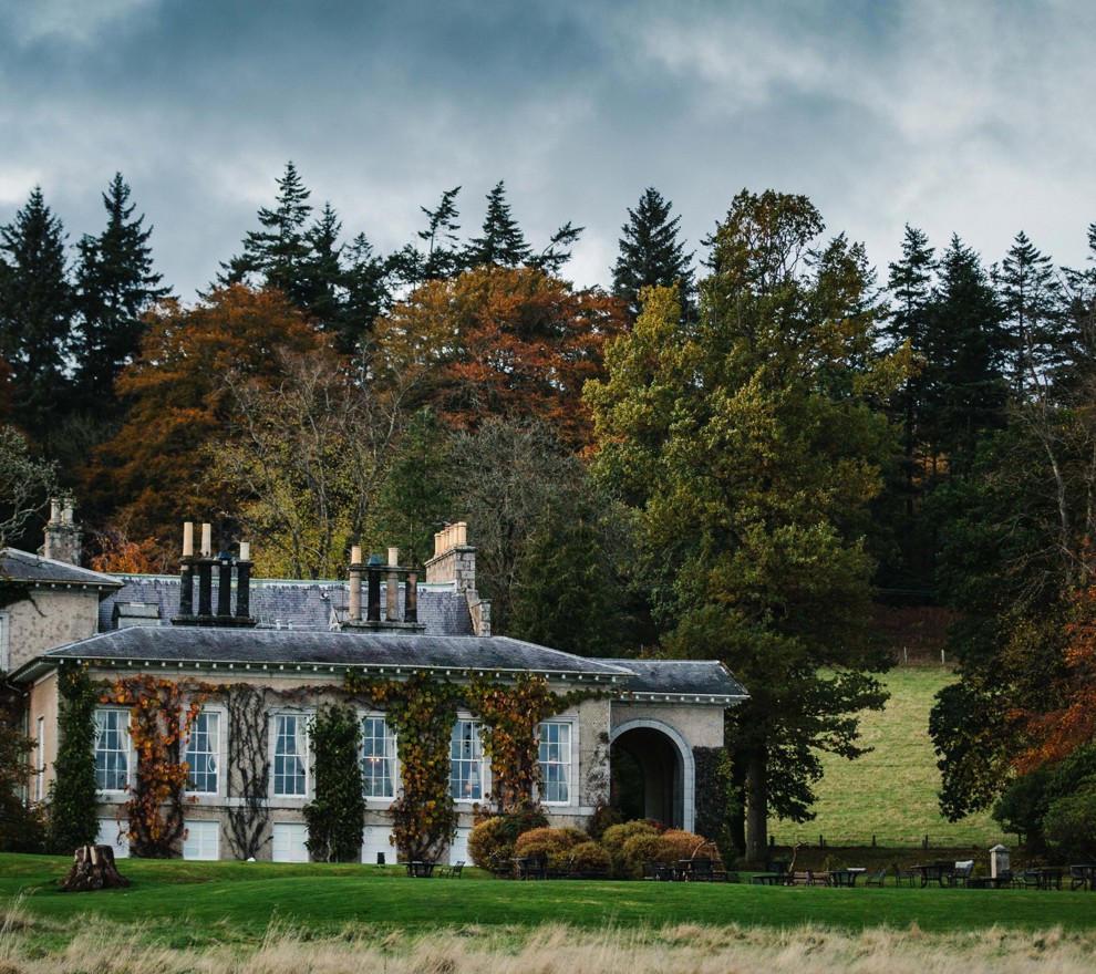 Thainstone House Autumn Exterior 4
