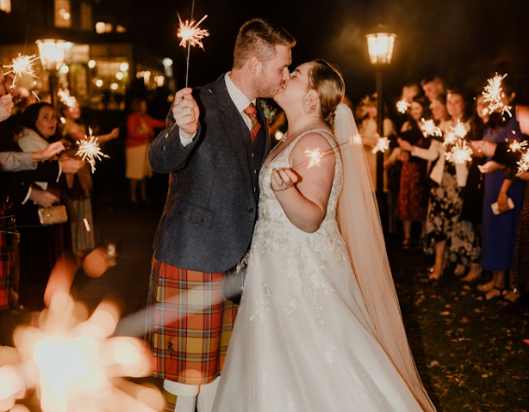 Why a Twilight Wedding ceremony is the perfect choice for laid back couples in Scotland ?? ''