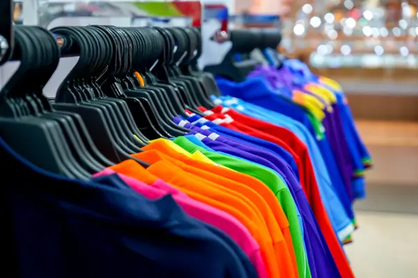 Clothes On Rack