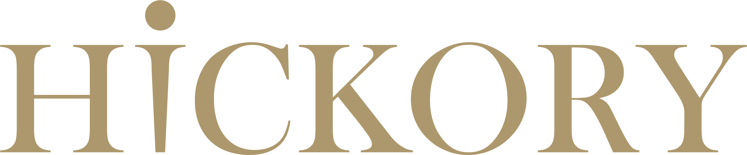 Copy Of Hickory Logo Gold CMYK