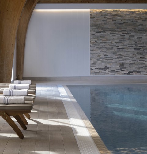 Indoor swimming pool at Loch Fyne Hotel & Spa, a luxury Inveraray spa hotel offering relaxation and wellness near Loch Lomond. ?? ''