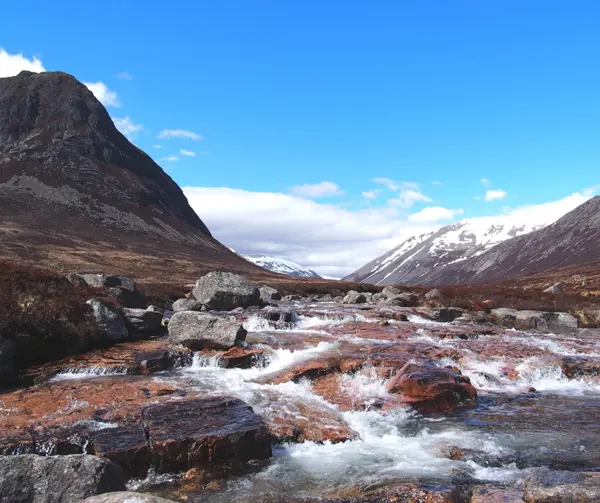 River Between Two Lairigs Glencoe