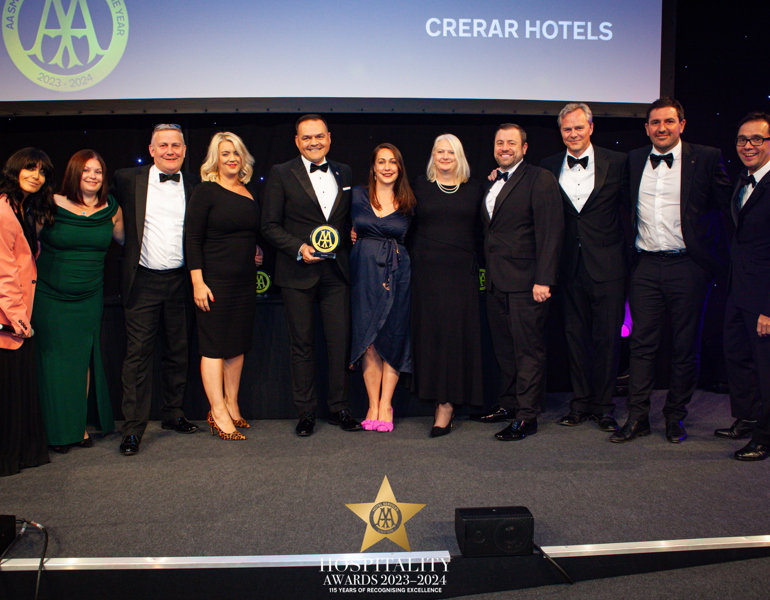 Crerar Hotels Named AA's 2023 'Hotel Group of the Year' ?? ''