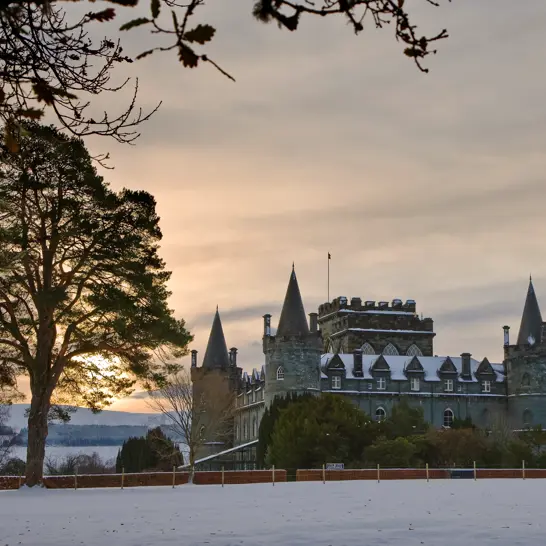 Inveraray Castle Snow