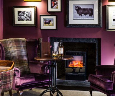 Thainstone House Stockmans Bar Fire