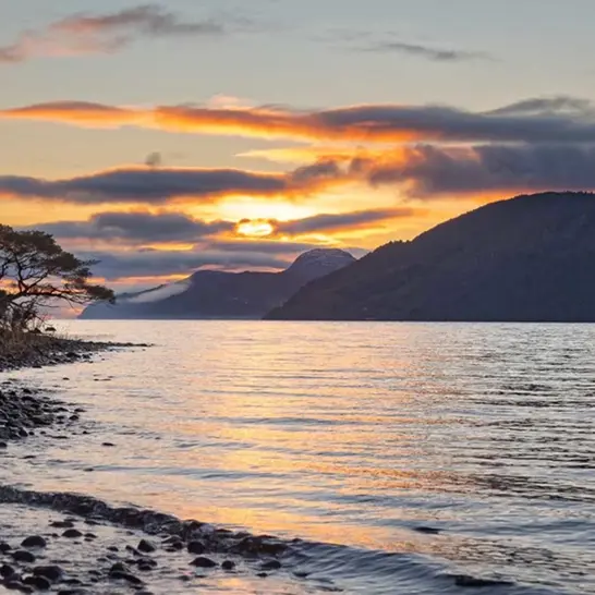Loch Ness Sunset Inverness Geograph By Valenta Cc Sa 2